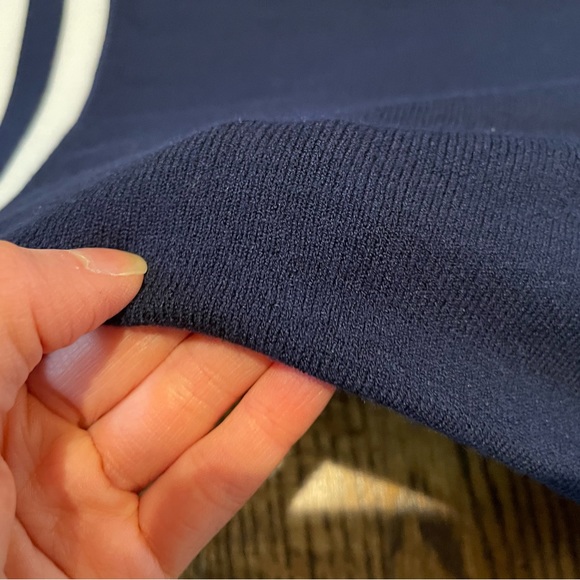 Milly Striped Elbow Sleeve Midi Dress - Picture 9 of 10